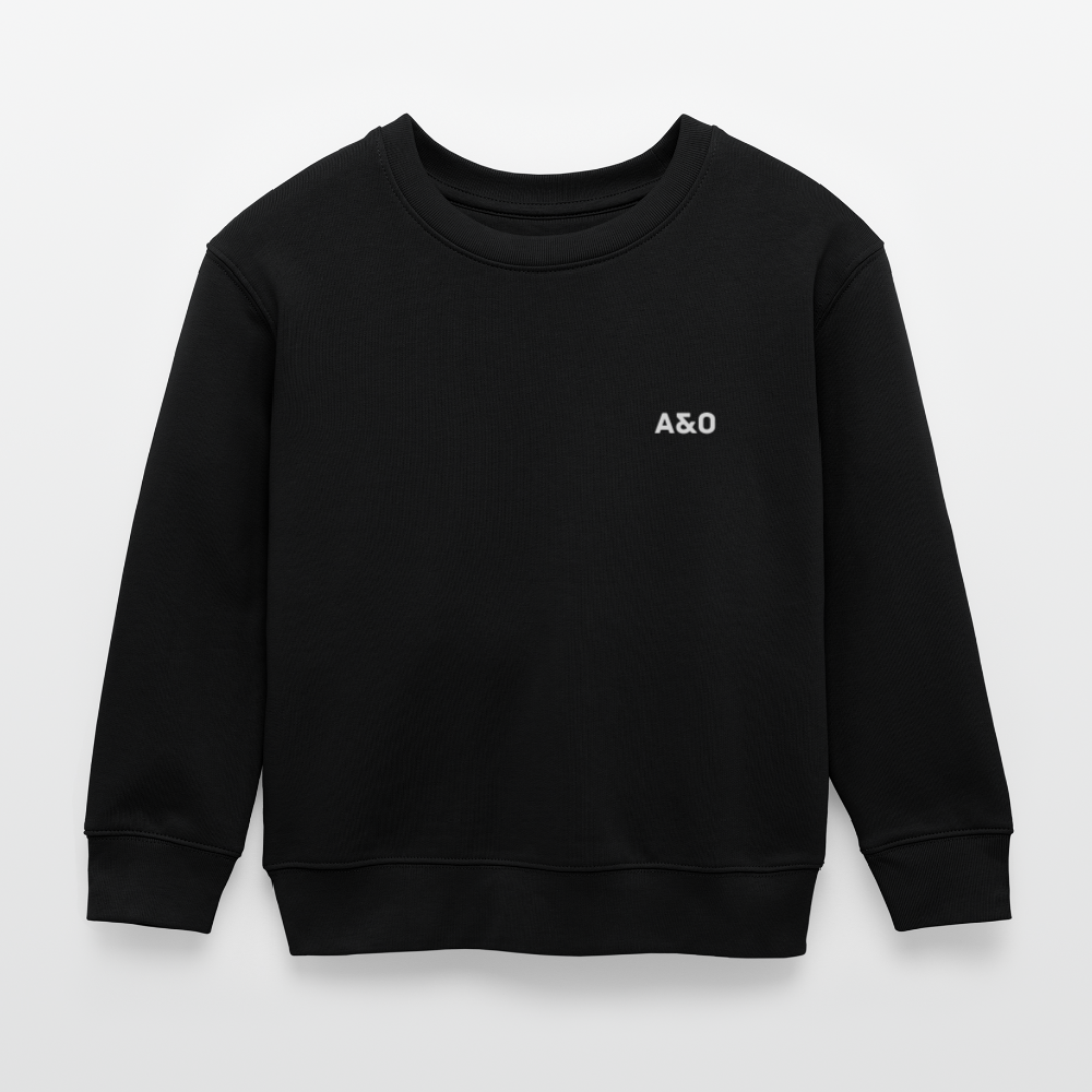 A&O Organic Kids Sweatshirt - black