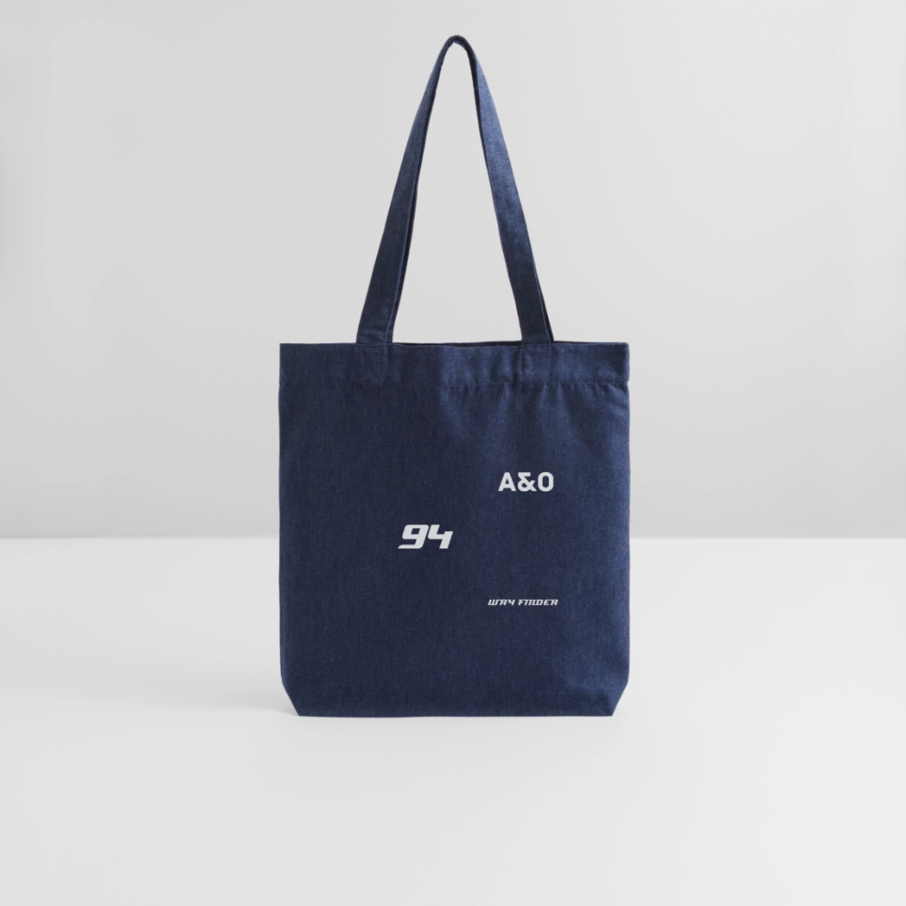 A&O Heavyweight Recycled Tote Bag - melange blue