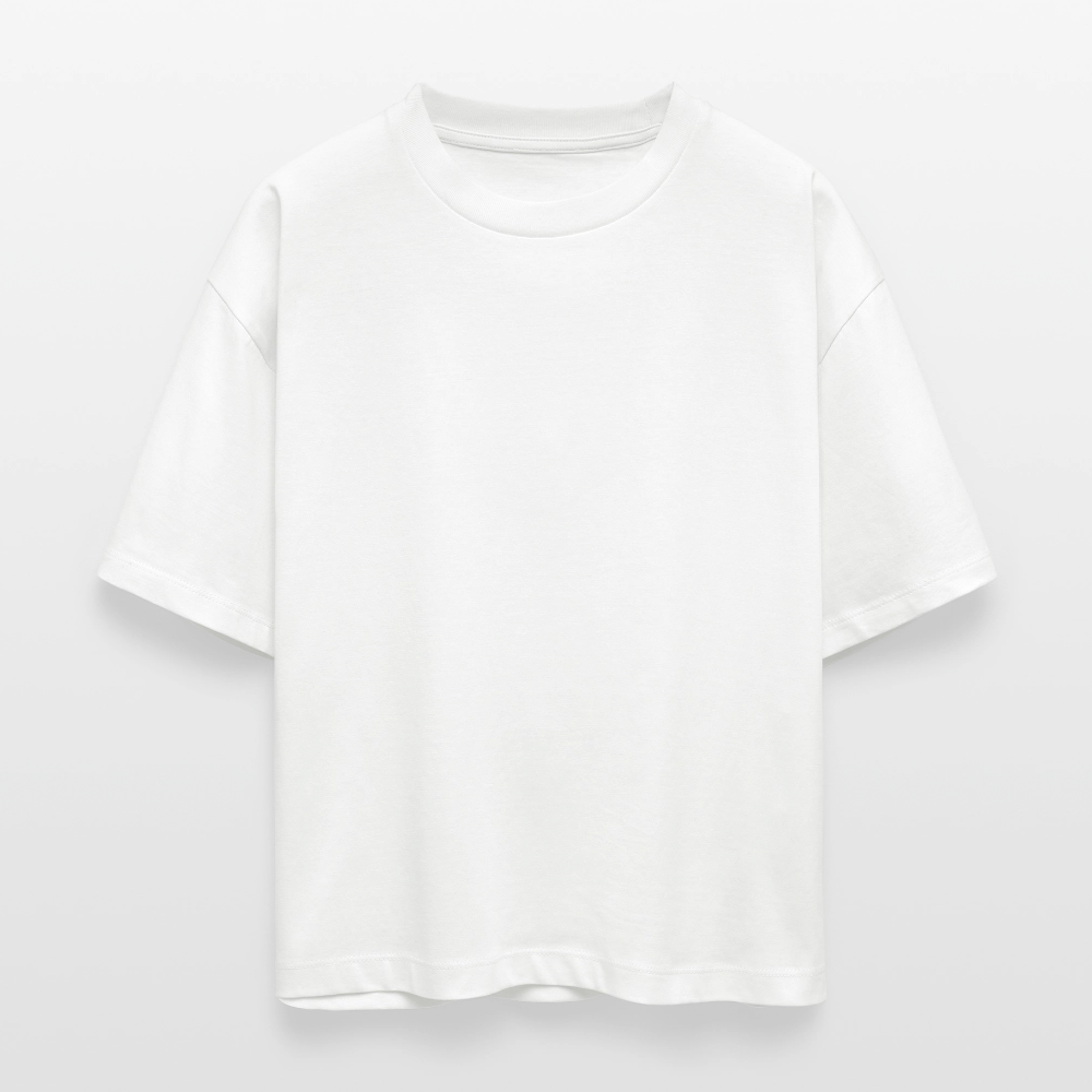 A&O Women’s Boxy Organic T-Shirt - white