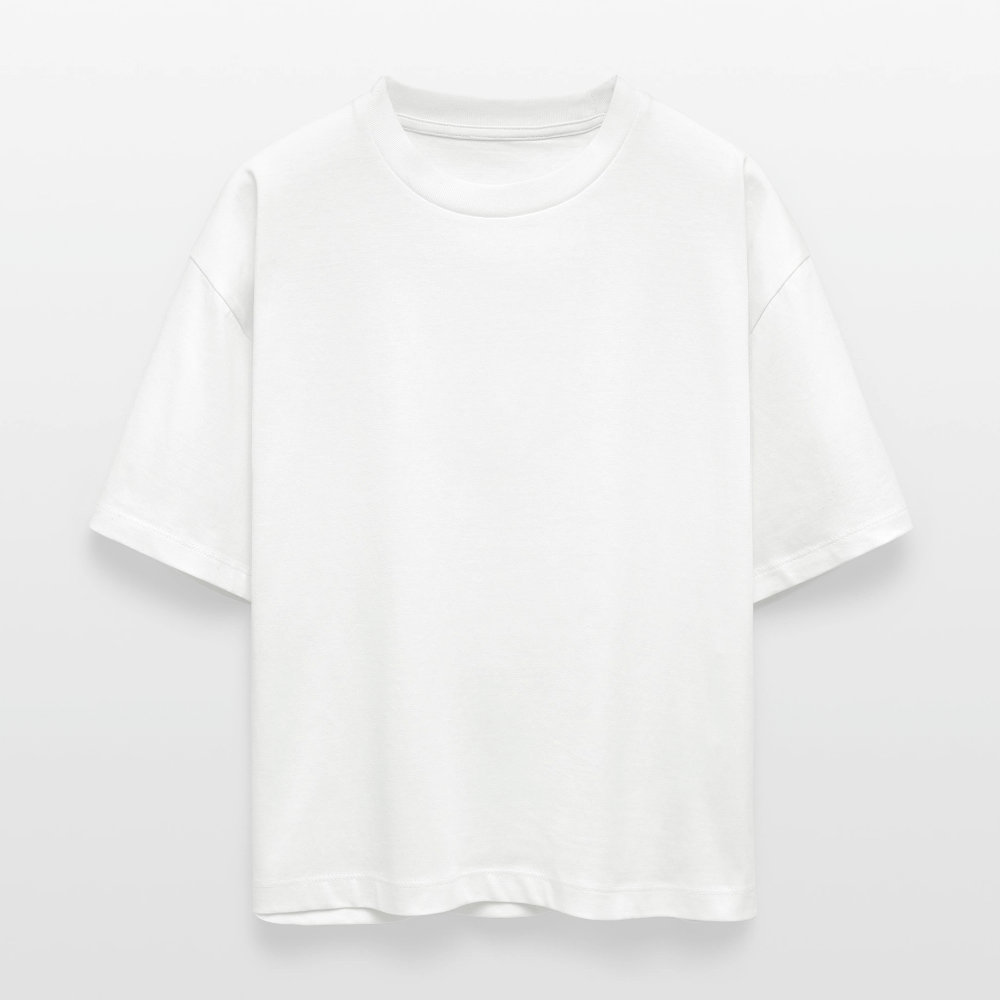 A&O Women’s Boxy Organic T-Shirt - white