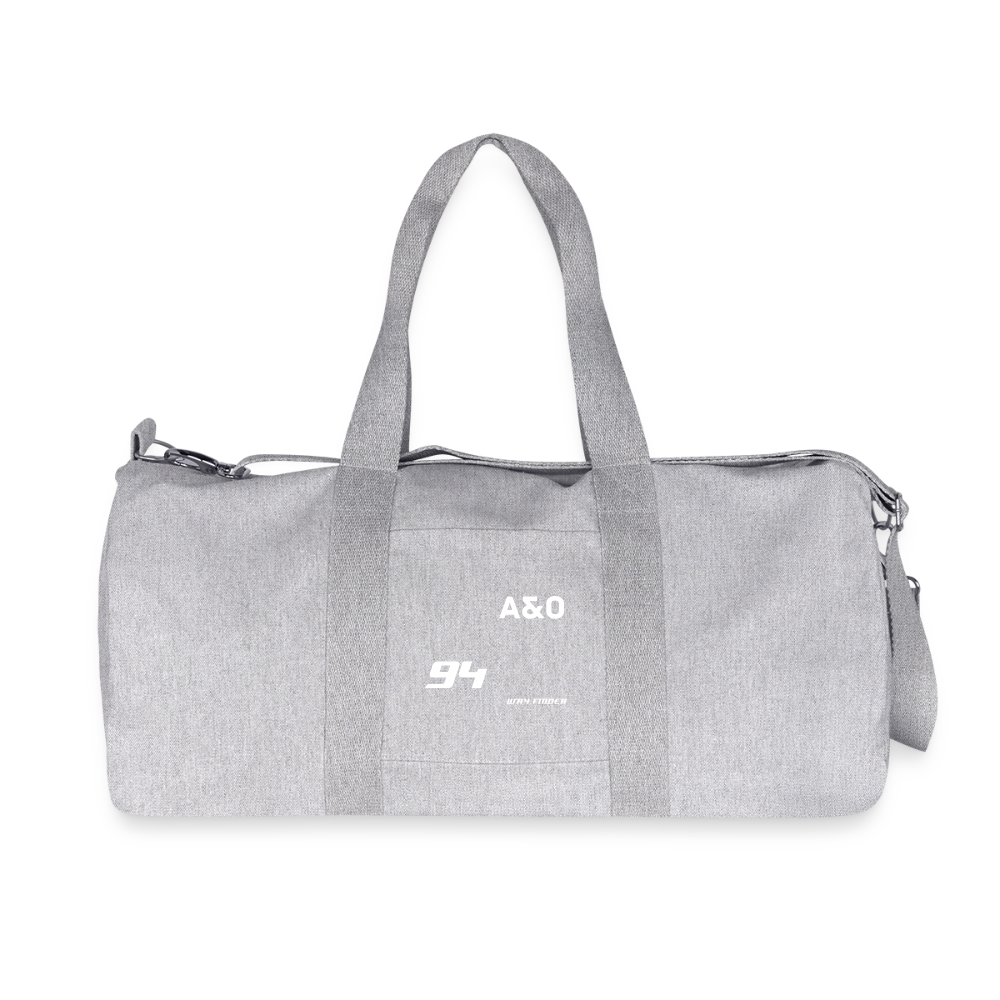 A&O Recycled Duffle Bag - heather grey