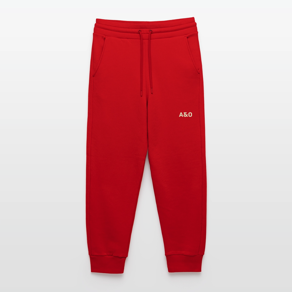 A&O Organic Relaxed Joggers - red