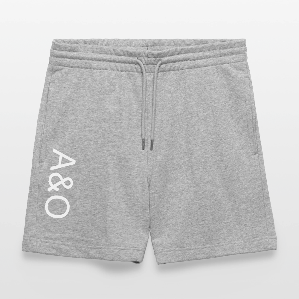 A&O Organic Jogging Shorts - heather grey