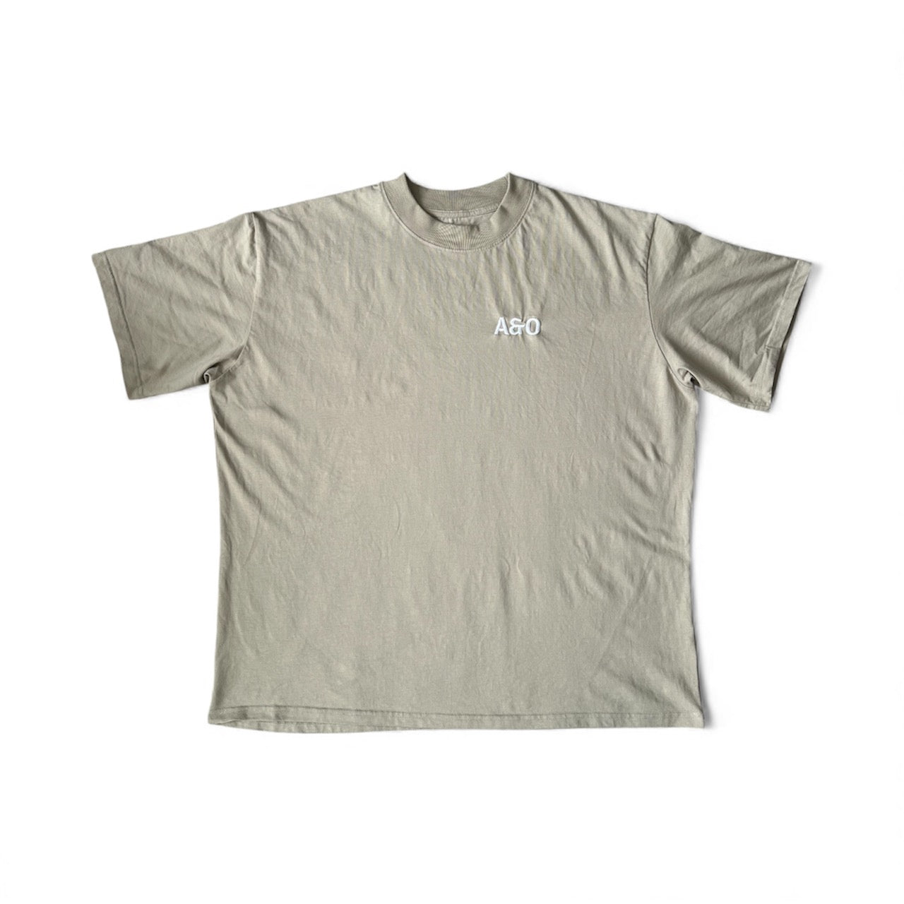 A&O Organic Oversized T-shirt-EMB