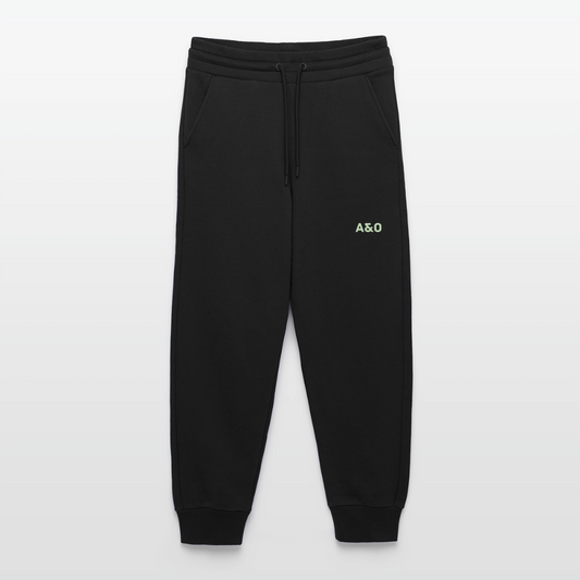 A&O Organic Relaxed Joggers - SOLID BLACK