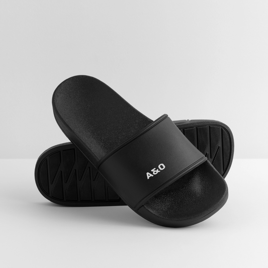 A&O Women’s Pool Sliders - black
