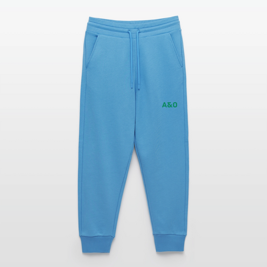 A&O Organic Relaxed Joggers -  Sol Blue