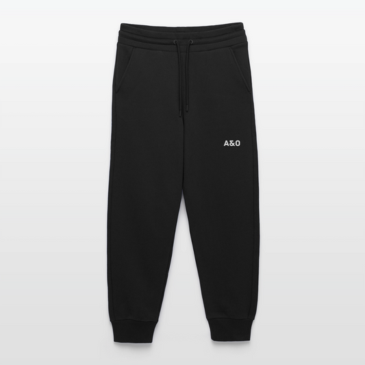 A&O Organic Relaxed Joggers - SOLID BLACK