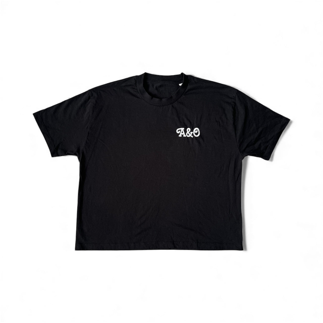 A&O Organic Dropped Shoulder T-shirt-EMB