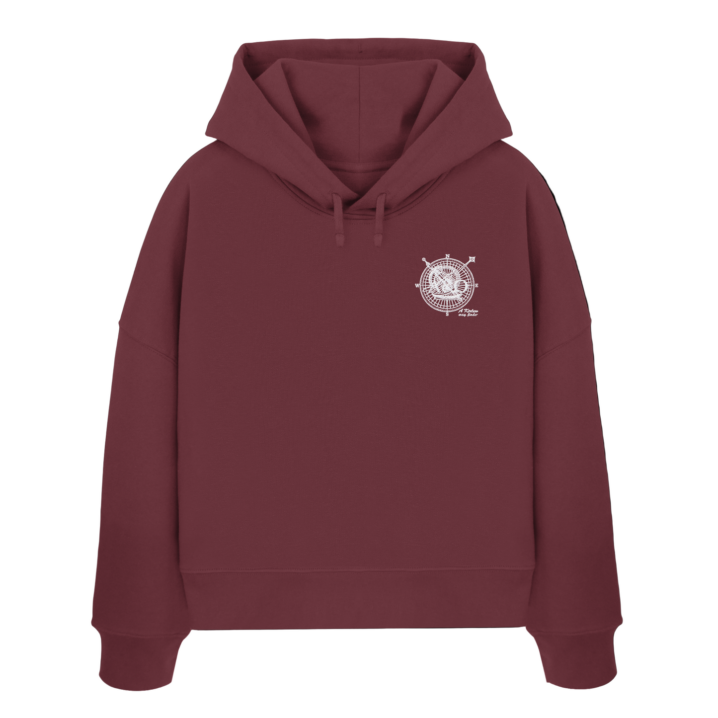 A&O - Womens Organic Boxcut Hoodie