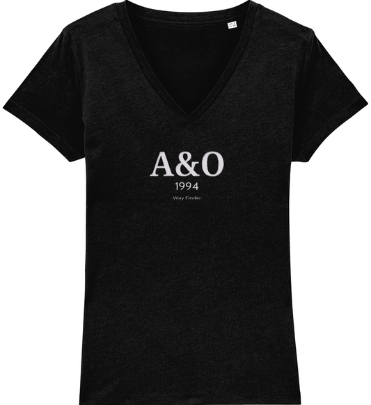 A&O Organic V Neck T-shirt